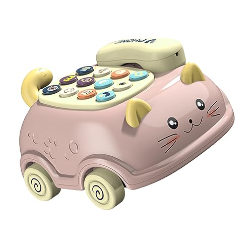 JOINPAYA 1 Satz Simuliertes Telefon Spieltelefon Für Kleinkinder 1-3 Spieltelefon Für Kinder Vortäuschen Telefon Spielzeug Musikspielzeug Für Babys Kindertelefon Rot Elektronisches Bauteil von JOINPAYA