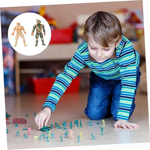 JOINPAYA 1 Satz Soldaten Modell Anzug Soldatenauto Spielzeug Soldaten-actionfiguren Mann-actionfiguren Mini-Spielzeug Miniatursoldat Soldatenmodell Kleine Spielzeugfiguren Plastik von JOINPAYA