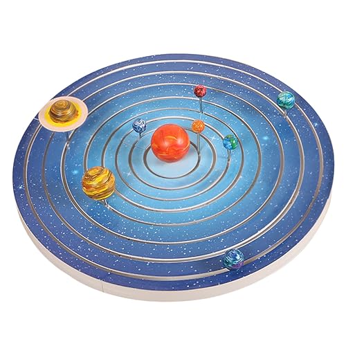 JOINPAYA 1 Satz Sonnensystem Malset Planeten-Färbespielzeug Kinderspielzeug Arts and Crafts for Spielzeug für Kinder Toys Sonnensystem Puzzles Spielzeug Kinder rätsel Plastik Weiß von JOINPAYA