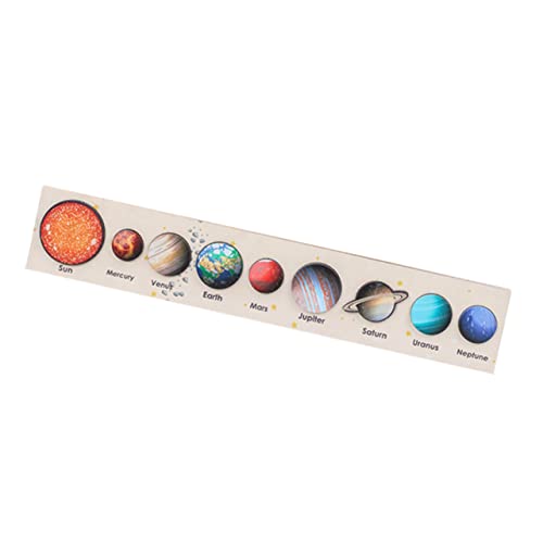 JOINPAYA Planeten Spielzeug für Vorschul Jungen und Mädchen Sonnensystem Modell Puzzle Holz Planeten Sonnensystem Kit von JOINPAYA