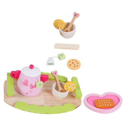 JOINPAYA 1 Satz Spielhaus Mädchen für Kleinkindspielzeug Kitchen Set for küche Simulationsspielzeug pädagogisches hölzern von JOINPAYA