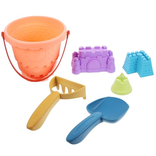 JOINPAYA 1 Satz Strandeimer Tierspielzeug Wasserfestes Sandspielzeug Tierisches Wasserspielzeug Outdoor-Sand Sandeimer Plastik Rosa von JOINPAYA