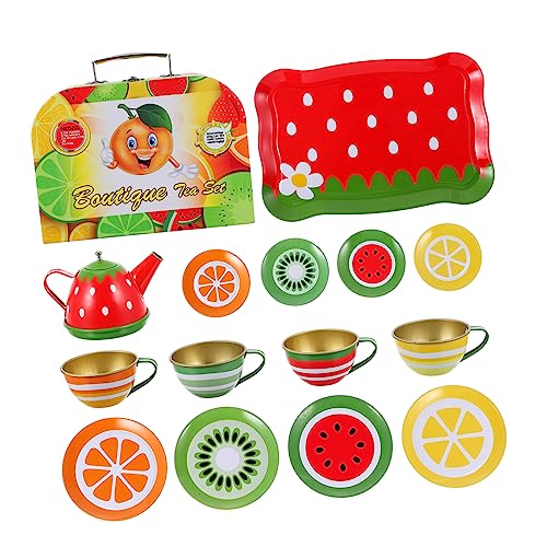 JOINPAYA 1 Satz -Teeservice küchenspielzeug für Kitchen Toys for küche Obstspielhaus Hausspielzeug Karton Colorful von JOINPAYA