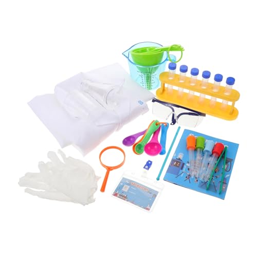 JOINPAYA 1 Satz Wissenschaftliches Experimentierset Wissenschaftsspielzeug für Kinder Wissenschaftskoffer für Kinder Labor-Kit Chemistry Set for schmikenset Kinder Chemie-Kit Plastik von JOINPAYA