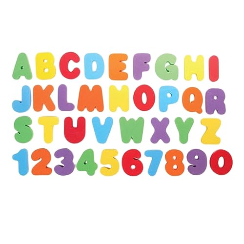 JOINPAYA Englische Buchstaben Badespielzeug Alphabet Zahlen Baby Badezeit Spielset Pädagogisches Aufkleber Spielzeug Kinder Lernwerkzeug von JOINPAYA