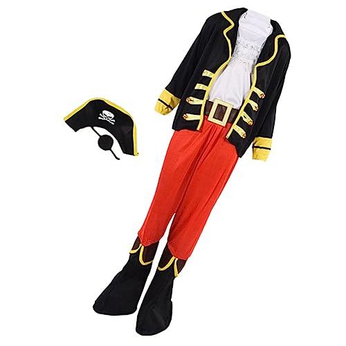 JOINPAYA 1 Satz dekorativer Piratenmantel Cosplay-Outfits Halloween-Requisiten kinderkostüme Halloween kinderkostum Halloween Party-Cosplay-Kostüm Piratendekoration für den Außenbereich von JOINPAYA