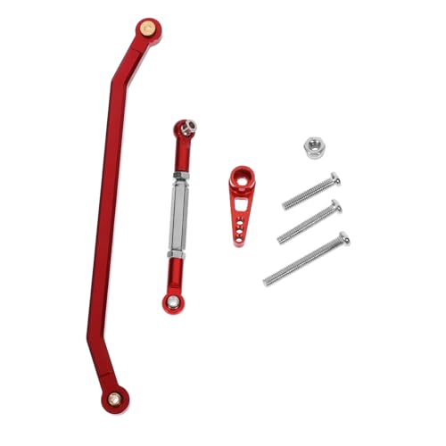 JOINPAYA 1 Satz ferngesteuerte Autolenksäule Rc-Auto-Upgrade der Lenkstange Rc-Auto-Lenkstangen-Zubehör Ferngesteuertes Auto Zubehör RC Auto Ersatzteile Präzisionslenkstange 1/12 Lenkstange von JOINPAYA