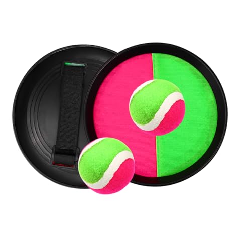 JOINPAYA 1 Satz klebriger Ball Self-Stick-Paddle-Spiel Handwurf-Fangspiel interaktives Spielzeug Kinder Sport saugnapfball Eltern-Kind-Spielzeug Spielzeug zum Fangen von Ballspielen pp. Abs von JOINPAYA