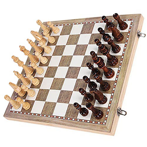 JOINPAYA 1 Satz pädagogisches Schach Schachbrett brettspiele für boardgame Board gamees magnetisches Schach Internationales Schach aus Holz Internationales Schachspielzeug von JOINPAYA