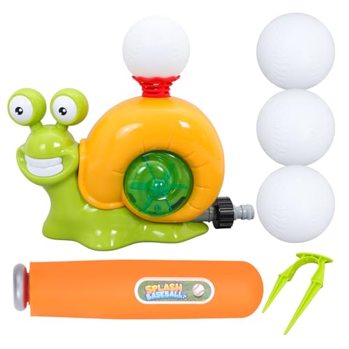 JOINPAYA 1 Satz spritzende Schnecke Schwimmbad Badespielzeug Wasserschuhe Garten Wasserspielzeug Garten gartenspiel Sprinkler für Gartenkinder Sprinkler für Kleinkinder Abs von JOINPAYA