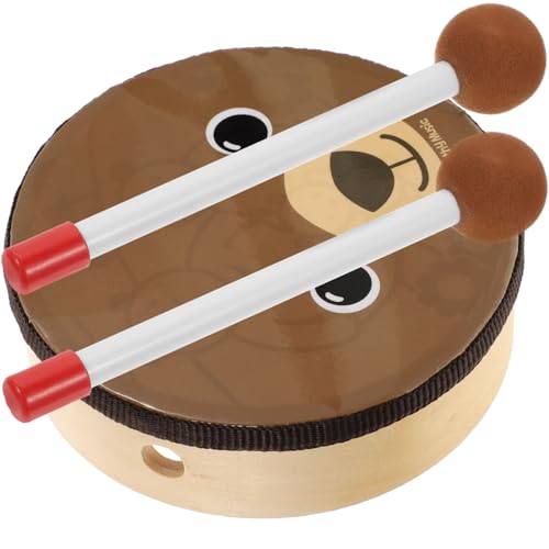 JOINPAYA 1 Satz trommeln kinderinstrumente musikinstrumente kinderspielzeug Handtrommel aus Holz Schlaginstrument für Kleinkinder Trommelfell aus Polyester von JOINPAYA