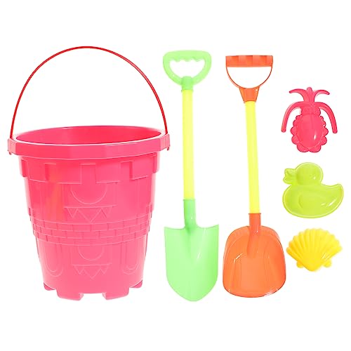 JOINPAYA 1 Set 6 Stücke Strand Eimer Spielzeug Set Sand Play Eimer Shovel Spielzeug (zufällige Farbe) von JOINPAYA