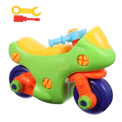 JOINPAYA 1 Set Abnehmbares Motorradspielzeug Für Buntes Pädagogisches Fahrzeugspielzeug Zur Frühen Bildung Ideal Für Kleinkinder Und Jungen Fördert Die Motorik Und Kreativität von JOINPAYA