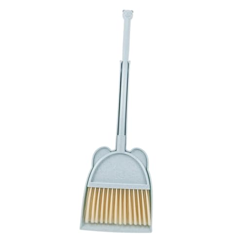 JOINPAYA 1 Set Broom Dustpan Kombination Kinderbesen Reinigung Kleinkind Reinigung Mini Besen Und Dustpan Kleinkind Besen Spielzeugbesen Reinigungswerkzeuge Werkzeuge Himmelblau Plastik von JOINPAYA