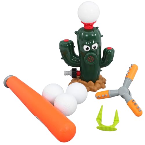 JOINPAYA 1 Set Cactus Squirt Outdoor Für Kleinkind Baseballspielzeug Für Jungen Badewanne Wassersprühkinder Sportspielzeug Sprinkler Kopf Outdoor Grüne Bauchmuskeln von JOINPAYA