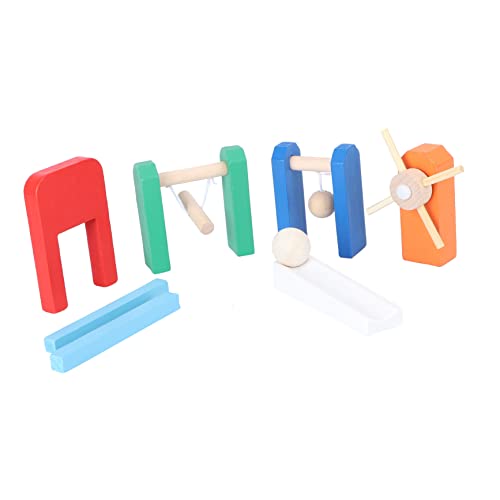 JOINPAYA 1 Set Domino Mechanismus Lernspielzeug Domino Rennspielzeug Domino Spiel Baustein Domino Kachelspiele Kinderspielzeug Kinderspielzeug Domino Blöcke Spielzeug Aus Holz von JOINPAYA