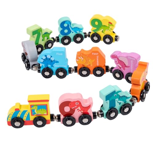 JOINPAYA 1 Set Drag Train Lernspielzeug Tierzug Spielzeug Lernspielzeug Erkennungsspielzeug Spielzeug Unter Weihnachtsbaum Dekoration Zug Kleinkindspielzeug Tiere Zugspielzeug von JOINPAYA