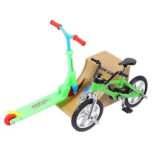 JOINPAYA 1 Set Fingerfahrrad Mini Roller Mikro Roller Kinder Fingerspielzeug Finger Roller Spielzeug Miniatur Spielzeug Spielzeug Für Kinder Finger Skateboard Park Kinder von JOINPAYA