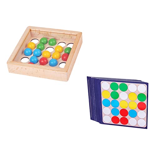 JOINPAYA 1 Set Holzspielzeug Mit Rollenden Perlen Lustiges Fingerrollspiel Für Pädagogisches Zur Der Feinmotorik Und Konzentration von JOINPAYA