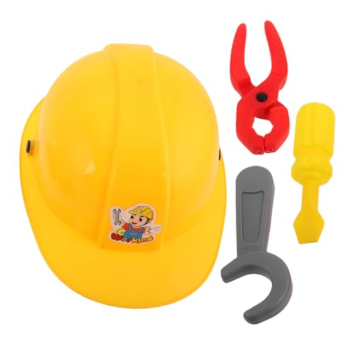 JOINPAYA 1 Set Ingenieur Set Hard Hat Tool Kit BAU Kit Zangen Mini BAU Werkzeug Reparatur Werkzeuge Kunststoff von JOINPAYA