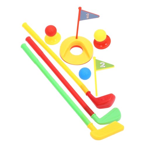 JOINPAYA Pädagogisches Golfspielzeug-Set Kleinkind-golfset Spielzeug Für Kinder Kunststoff-golfschläger Und Bälle Zum Spielen Im Freien von JOINPAYA