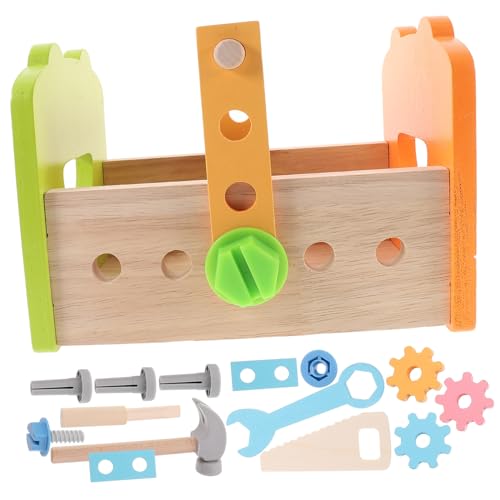 JOINPAYA 1 Set Kinder Werkzeug Spielzeug Kinder Spielset Holz Jungen Spielzeug Kombination Kit Spielzeug von JOINPAYA