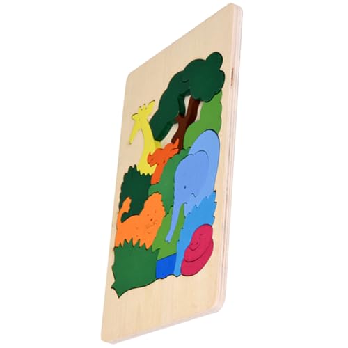 JOINPAYA 1 Set Kleinkind Pädagogisches Puzzle Holz Holz Puzzles Für Kleinkinder Pädagogisches Holz Puzzle Lernen Puzzle von JOINPAYA