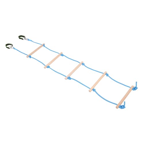 JOINPAYA 1 Set Kletterseilleiter Für Kinder Baumhauszubehör Holzhängebaumleiter Für Baumhaus Innenschwung Im Freien Offoor Accessoires von JOINPAYA