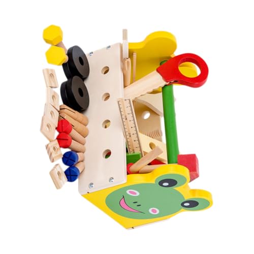 JOINPAYA 1 Set Lernspielzeug Kinderspielset Kinderspielzeug Spielzeug Für Kinder Spielzeug Für Kinder Kidcraft Spielset Kinderspielzeug Werkzeugkasten Aus Holz von JOINPAYA