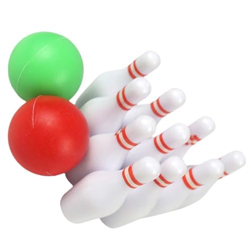 JOINPAYA 1 Set Mini Bowling Verzierungskugel Aus Kunststoff Kleine Bowling Neuheit von JOINPAYA