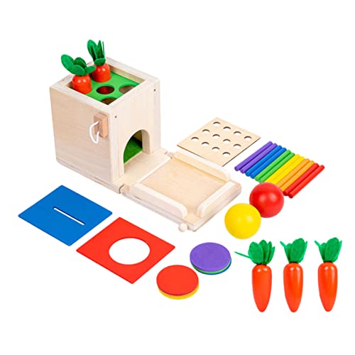 JOINPAYA 1 Set Münzbox Spielzeug Kinderspielzeug Spielzeug Spielzeug Sinnesspielzeug Interessantes Spielzeug Lustiges Spielzeug Zubehör Interessantes Kinderspielzeug Holz von JOINPAYA