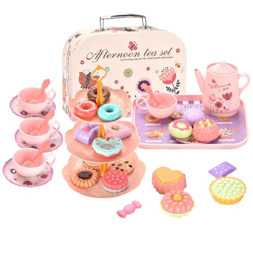 JOINPAYA 1 Set Pretend Play Nachmittagstee Spielzeug Simulation Kuchen Dessert Tasse Spielzeug von JOINPAYA