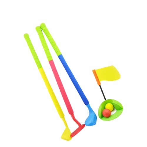 JOINPAYA Golf Spielzeug Für Kinder Kunststoff Golfer Spielzeug Set Indoor Golfs Spiel Tragen Tasche Eltern-Kind Bindung von JOINPAYA