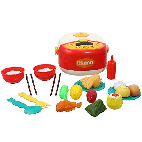 JOINPAYA 1 Set Simulation Küche Mädchen Utensilien Mädchen Reiskocher Kochen Kit Reiskocher Bunte Elektronische Komponenten von JOINPAYA