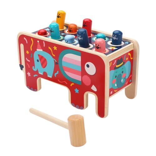 JOINPAYA 1 Set Spielzeug Hämmern Spielzeug Spielen Hämmern Hämmern Spielzeug Hämmern Spielzeug Puzzle Spielzeug Lernspielzeug Musikspielzeug Für Hämmern Spiel Spielzeug Holz von JOINPAYA