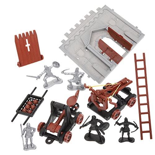 JOINPAYA Miniatur Figuren Bausatz Burg Spielset Spielzeug Für Jungen Soldaten Figurensets von JOINPAYA