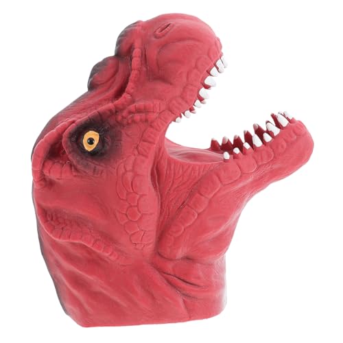 JOINPAYA 1 Stück Dinosaurier Handpuppe Kind Fingerspielzeug Fingerpuppen Dino Kopf Fingerspielzeug Mini Fingerpuppen Dinosaurier Fingerspielzeug Kinderspielzeug Minispielzeug von JOINPAYA