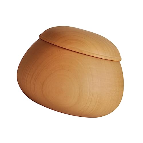 JOINPAYA 1 Stück Jujube Wood Go Glas Multifunktionale Schachcontainer Gehen Schachhalter Gehen Für Den Schachraum Gehen Spielsteine ​​schüssel Holzkrug Jujube-Holz von JOINPAYA