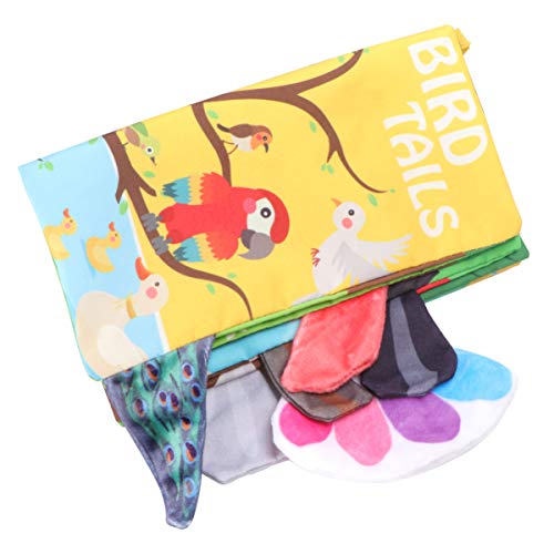 JOINPAYA 1 Stück Unzerreißbares Stoffbuch Für Die Frühe Bildung 3D Stoffbücher Vorschul Lernbuch Für Babys 3D Stoffbuch Babystoffbuch Weiche Babystoffbücher Rote von JOINPAYA