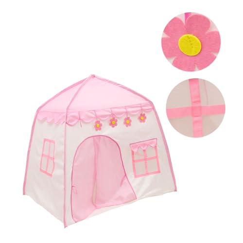 JOINPAYA 1 X Zelt Spielhaus Zelte Spielmatte Raupe Spielhaus Zelt Tipi Zelt Innenzelt Tipi Zelt Oxford Stoff Rosa von JOINPAYA