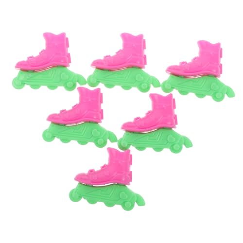 JOINPAYA Bezauberndes 10er-Pack Miniatur-Rollschuhe Für Puppen. Realistische Deko-Requisiten Für Fantasiespielsets Für Jungen Und Mädchen. von JOINPAYA