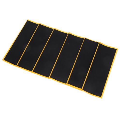 JOINPAYA 10 Stück Finger Skateboard Anti Rutsch Pad Griffband Griffbänder Für Griffbretter rutschfeste Fingeraufkleber Finger Skateboard Anti Rutsch Klebeband Schwarzer Schaumstoff von JOINPAYA