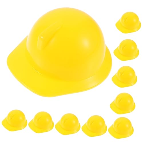 JOINPAYA 10 Stücke Miniatur Helm Spielzeug Jungen und Mädchen Helm Set für Puppen und Decor von JOINPAYA