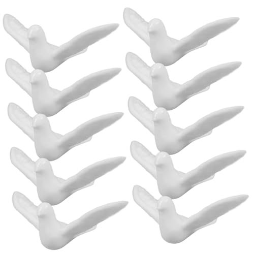 JOINPAYA 10 Stück Teiliges Miniatur Weiß Taube Modell aus Harz Sichere Mini Vogelfigur für Puppenhaus Dekoration und Bastelprojekte Detailgetreue Simulation Kindgerechte Miniaturtiere JOINPAYA 10 Stück Teiliges Miniatur Weiß Taube Modell aus Harz Sichere Mini Vogelfigur für Puppenhaus Dekoration und Bastelprojekte Detailgetreue Simulation Kindgerechte Miniaturtiere von JOINPAYA