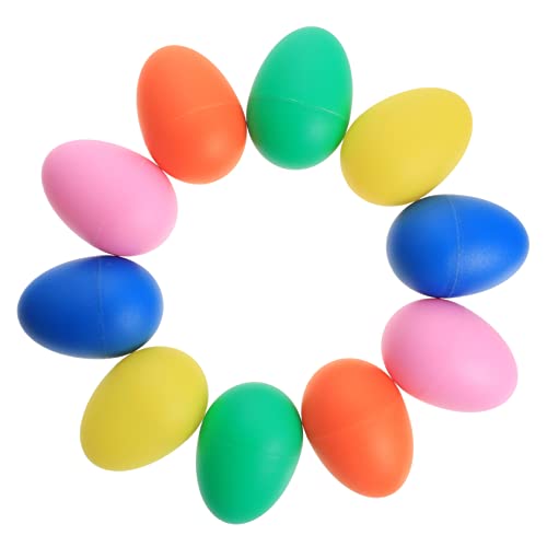 JOINPAYA 10stücke Bunte Eier-Shaker Maracas Schlagspielzeug Musikalische Eier Eier-schlaginstrumente Interaktive Eier Shaker Musikalisches Kinderspielzeug Motorikspielzeug Für Kleinkinder JOINPAYA 10stücke Bunte Eier-Shaker Maracas Schlagspielzeug Musikalische Eier Eier-schlaginstrumente Interaktive Eier Shaker Musikalisches Kinderspielzeug Motorikspielzeug Für Kleinkinder von JOINPAYA