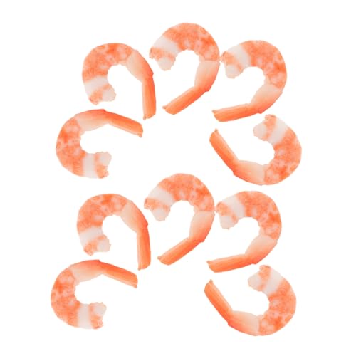 JOINPAYA 10 Stück Teiliges Realistische Garnelen Deko Kunststoff Lebensmittelecht Simulation Gekochte Garnelen Miniatur Lebensmittel Requisiten für Restaurant und Heimdisplay JOINPAYA 10 Stück Teiliges Realistische Garnelen Deko Kunststoff Lebensmittelecht Simulation Gekochte Garnelen Miniatur Lebensmittel Requisiten für Restaurant und Heimdisplay von JOINPAYA