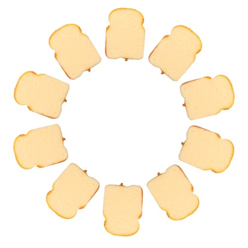 JOINPAYA 10 Stück Teiliges Realistische Toastscheiben Deko Modell aus Hochwertigem Material für Küchen Bäckerei displays Vielseitige Party Fotorequisiten Detailgetreu Handgefertigt JOINPAYA 10 Stück Teiliges Realistische Toastscheiben Deko Modell aus Hochwertigem Material für Küchen Bäckerei displays Vielseitige Party Fotorequisiten Detailgetreu Handgefertigt von JOINPAYA