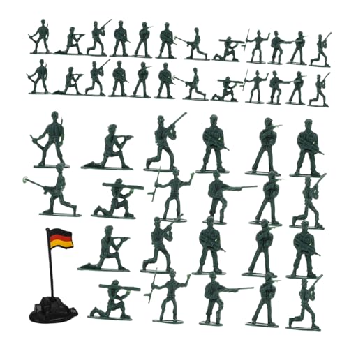 JOINPAYA 100St Mini-Soldatenmodell Figuren Spielzeug Armee Spielzeug Modell Soldaten Figuren Toys Menschen am Sandtisch Miniaturmenschen Minifiguren Plastik von JOINPAYA