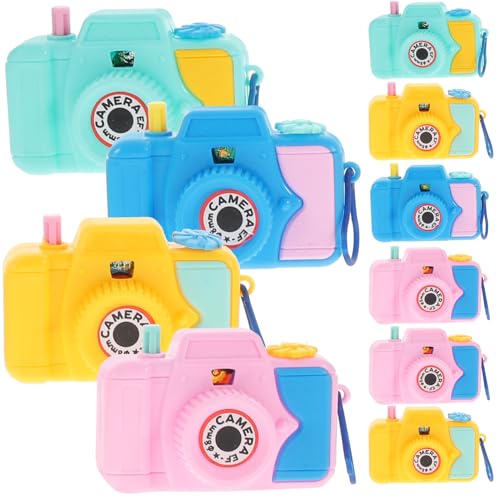 JOINPAYA 10St Camera Children Camera Kinderkamera Simulation Kinderkamera mit Cartoon-Motiven Kinderkamera lustig Kameraspielzeug für Cartoon-Projektion Kamera Plastik von JOINPAYA