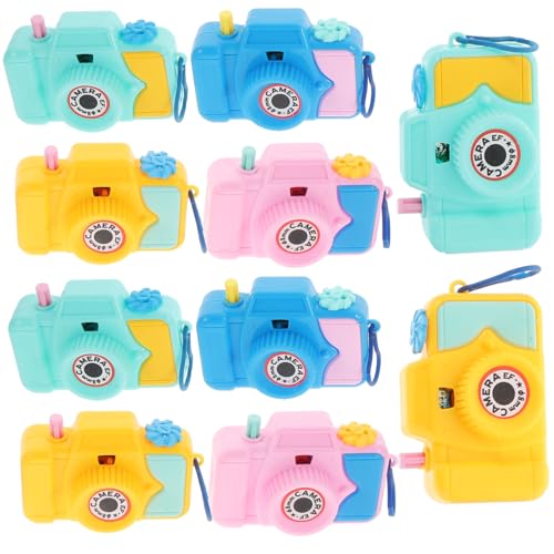 JOINPAYA 10St Camera Children Camera kindercamera kinderfotoapparat Kinderkamera preiswert Lernspielzeug für wiederverwendbares Kameraspielzeug Cartoon-Kameraspielzeug Plastik von JOINPAYA